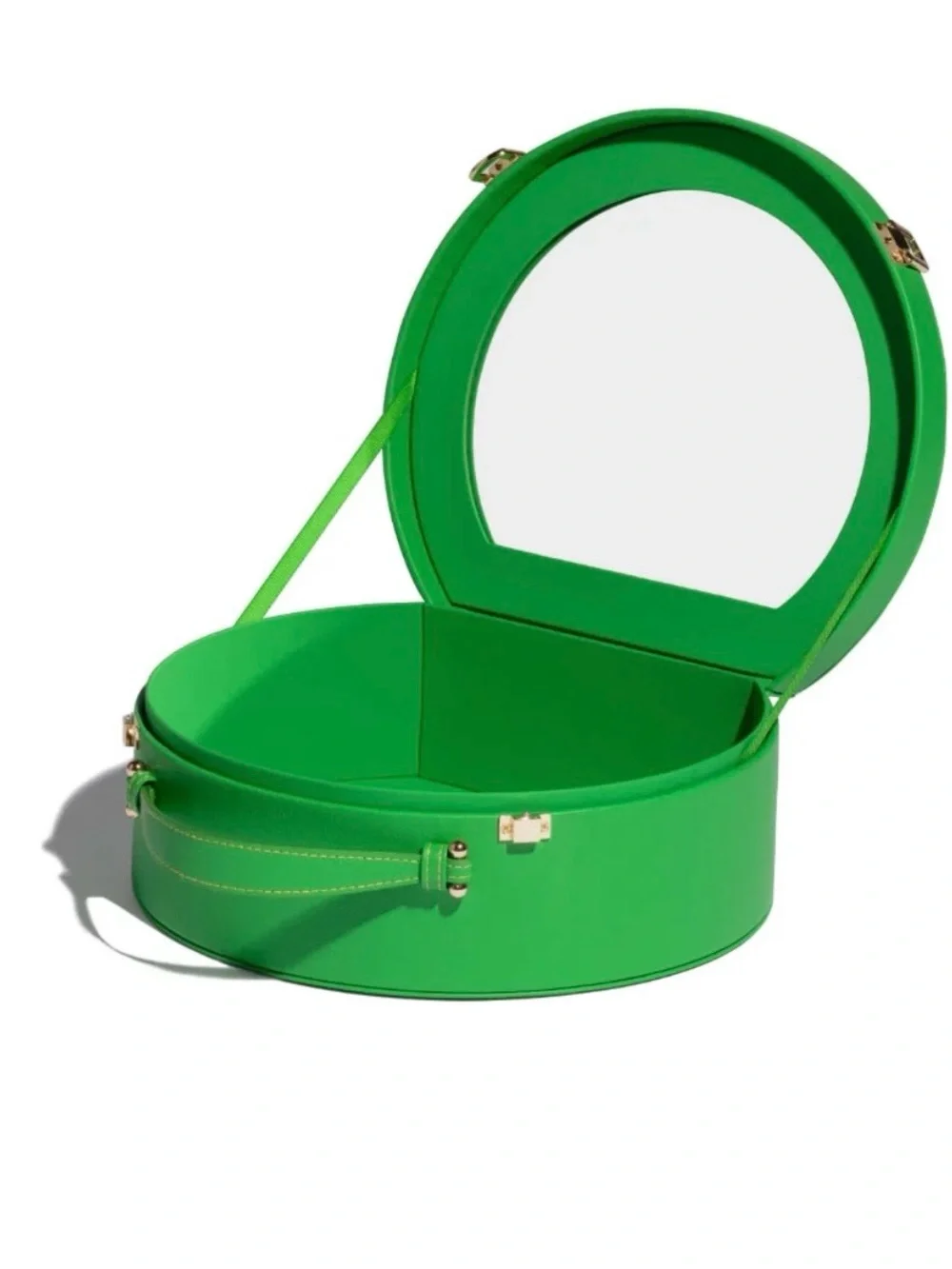 Tata Harper Green Travel Vanity Case